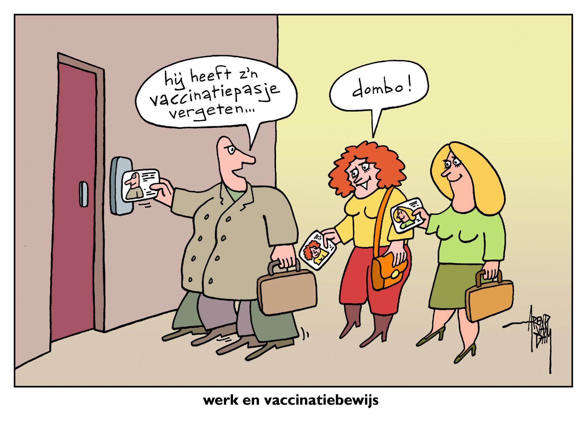 VaccinatiePasjeVergeten